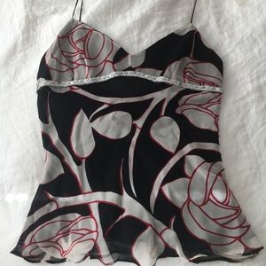 Jill Stuart silk top Sz M